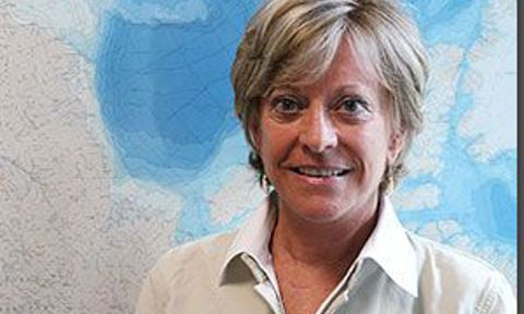 Nancy Maynard near her office at Goddard